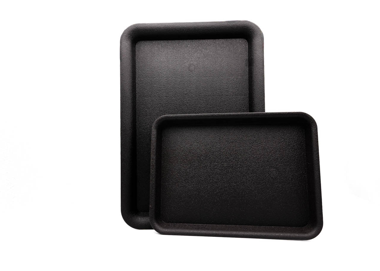 Ensemble de bacs de récupération – Grand bac 12×10 + Petit bac 8×6, lot de 2